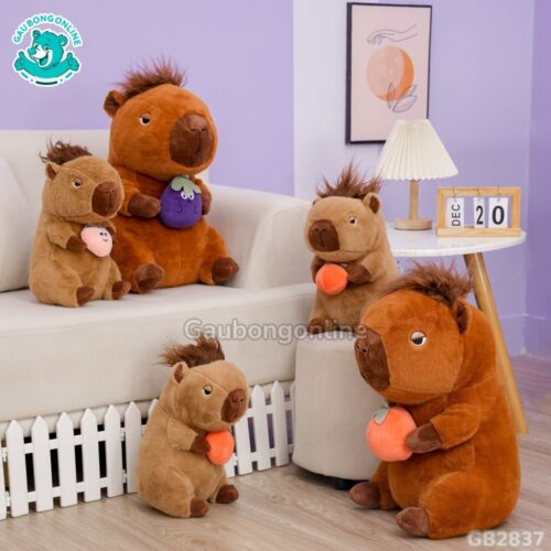 Capybara Có Tóc Ôm Quả đa dạng mẫu mã