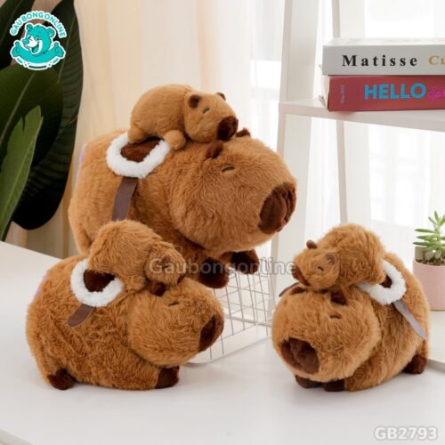 Chuột Capybara Cõng Con Rút Được đã được bán tại Gấu Bông Online