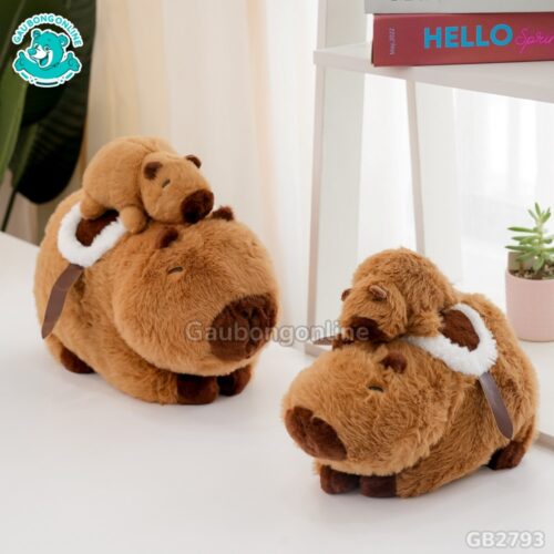 Chuột Capybara Cõng Con Rút Được đa dạng kích thước