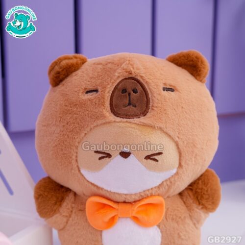 Chuột Capybara Cosplay Corgi Đeo Nơ thiết kế tỉ mỉ, bền đẹp