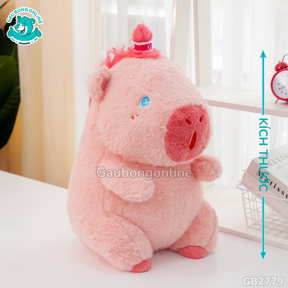 Cách đo kích thước của Capybara Tóc Hồng