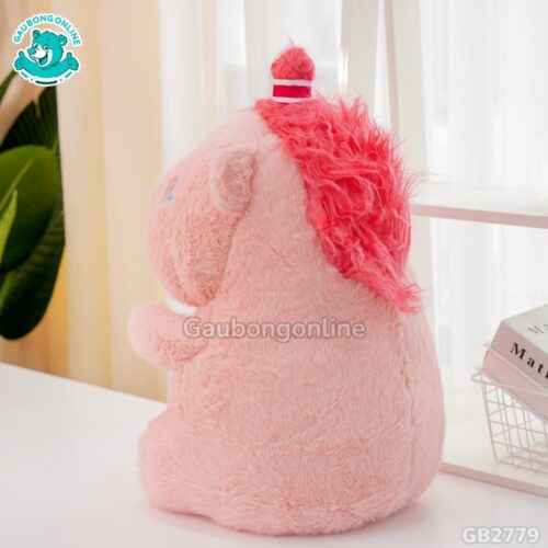 Capybara Tóc Hồng “bá cháy”