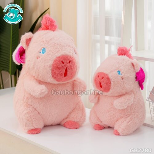Capybara Tóc Hồng Mũ Lân có thể cởi mũ