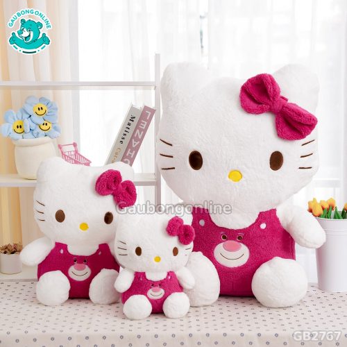 Kitty Mặc Yếm Lotso đã được bán tại Gấu Bông Online