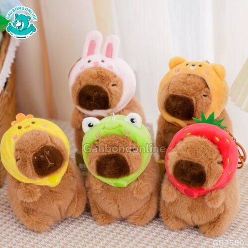 Móc Khóa Chuột Capybara đa dạng mẫu mã
