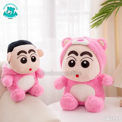 Shin Cosplay Lotso – Hồng Nhạt