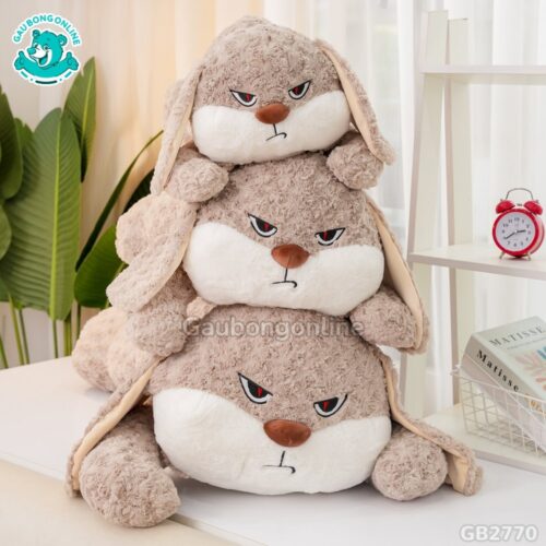 Thỏ Bunny Mặt Quạo Nằm đa dạng kích thước