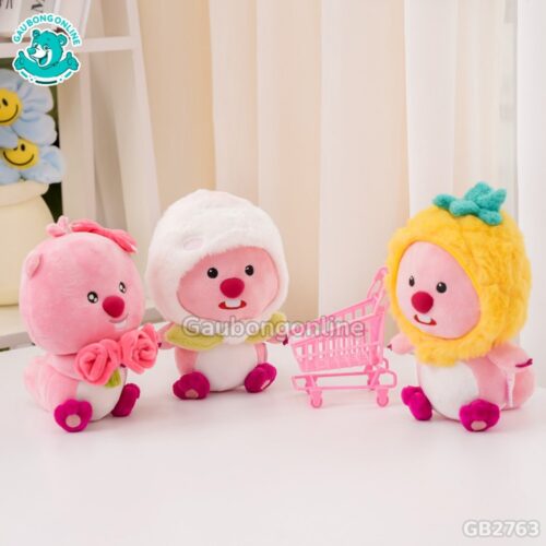 Bộ 6 Hải Ly Loopy thiết kế ngộ nghĩnh