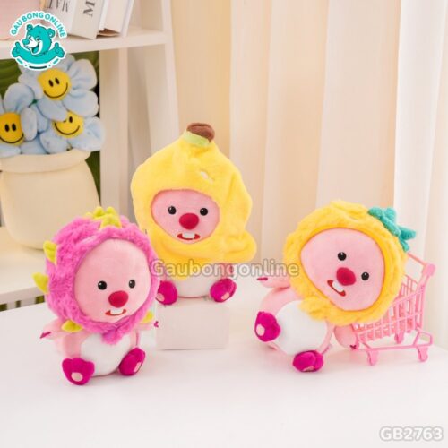 Bộ 6 Hải Ly Loopy biểu cảm đáng yêu, nữ tính