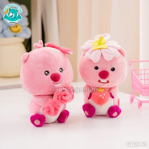 Bộ 6 Hải Ly Loopy xúng xính phụ kiện đáng yêu và xịn sò