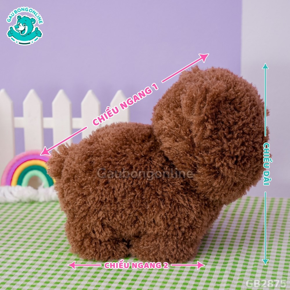 Cách đo kích thước của Bộ Thú Xù