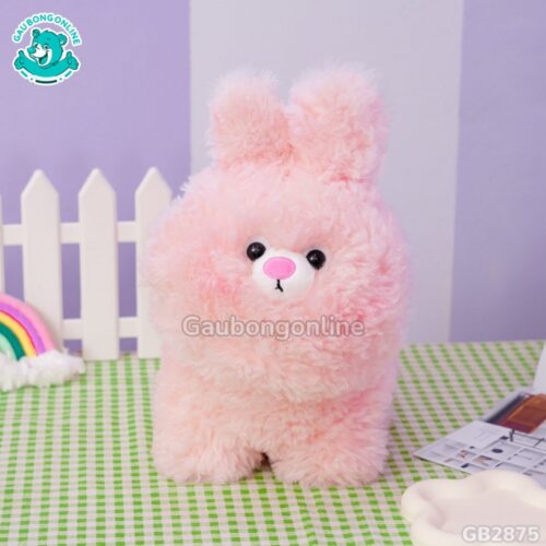 Bộ Thú Xù – Thỏ Hồng