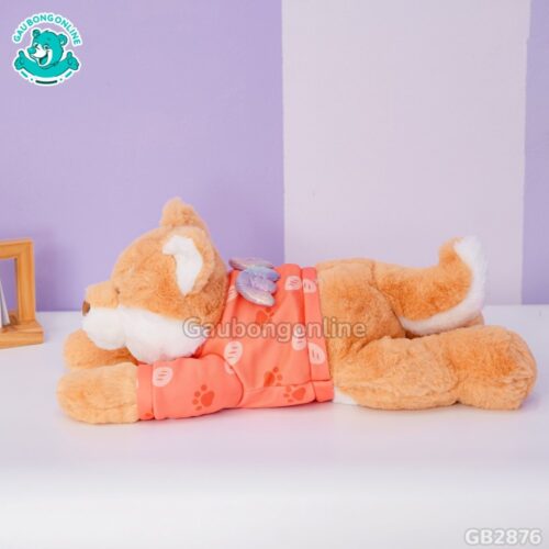Bộ 5 Thú Nằm Áo Cánh Tiên – Chó Vàng