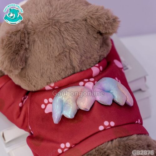 Bộ 5 Thú Nằm Áo Cánh Tiên – Gấu Nâu