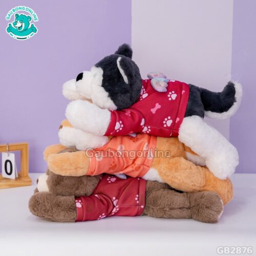 Bộ 5 Thú Nằm Áo Cánh Tiên nhồi bông êm ái