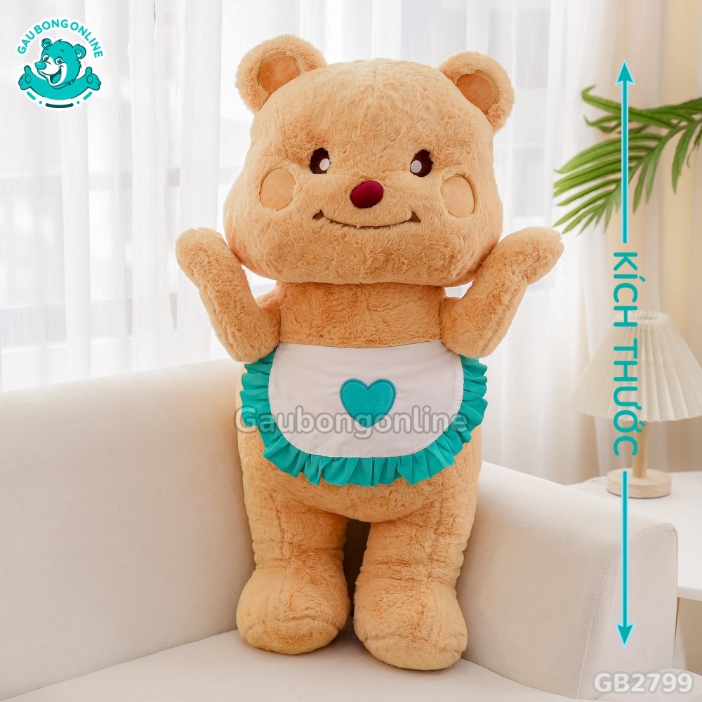 Cách đo kích thước của Gấu Bông Butter Bear