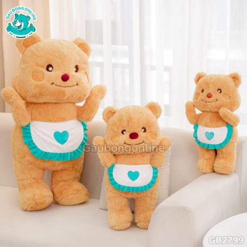 Gấu Bông Butter Bear vừa làm gấu ôm, vừa làm đồ trang trí