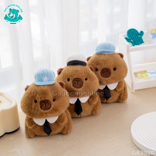 Capybara Áo Thủy Thủ hai màu xinh xắn