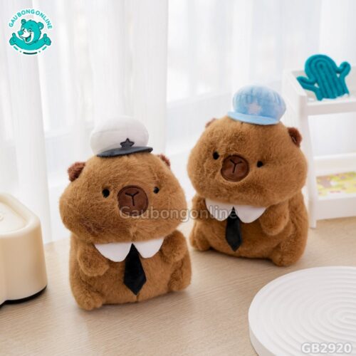 Capybara Áo Thủy Thủ trang trí bàn làm việc siêu xinh