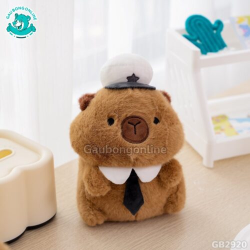 Capybara Áo Thủy Thủ thiết kế tỉ mỉ, đường may chắc chắn
