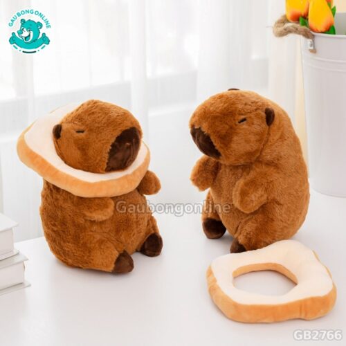 Chuột Capybara Bánh Mì kiểu dáng ngộ nghĩnh