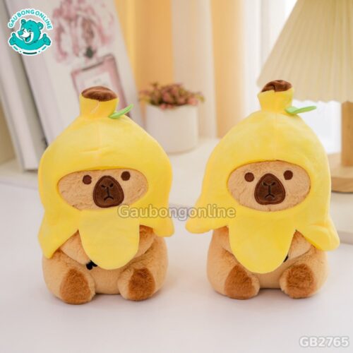 Chuột Capybara Chuối màu sắc tươi tắn