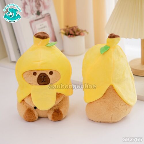 Chuột Capybara Chuối bông căng phồng, êm ái