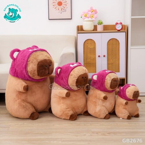 Chuột Capybara Cosplay Lotso đa dạng kích thước
