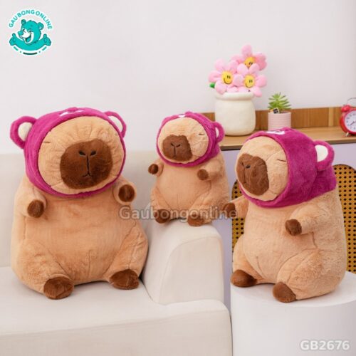 Chuột Capybara Cosplay Lotso thích hợp làm đồ trang trí, quà tặng