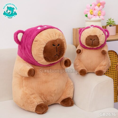 Chuột Capybara Cosplay Lotso vải lông nhung mềm mại