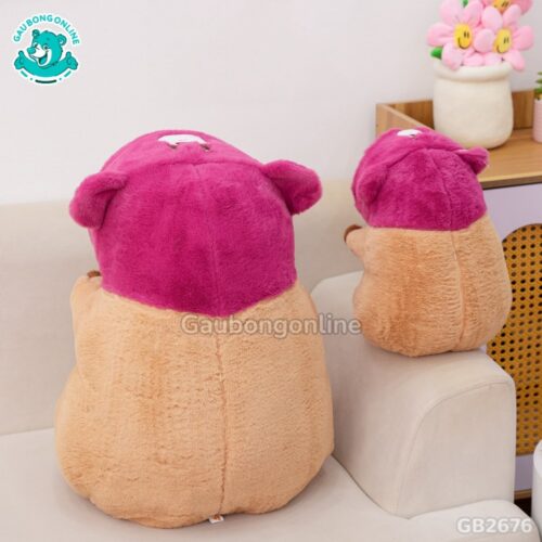 Chuột Capybara Cosplay Lotso đường may chắc chắn, đẹp mắt