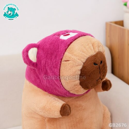 Chuột Capybara Cosplay Lotso thiết kế tỉ mỉ