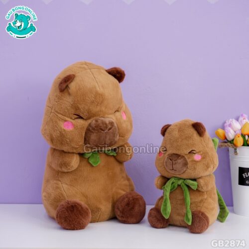 Chuột Capybara Đeo Túi Ếch thích hợp làm quà tặng cho bé yêu