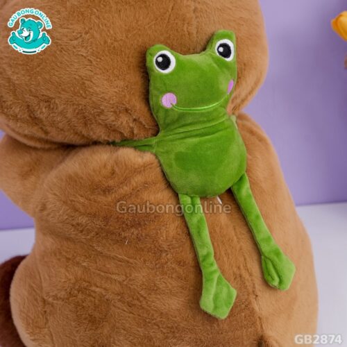 Chuột Capybara Đeo Túi Ếch thiết kế tỉ mỉ, tinh tế