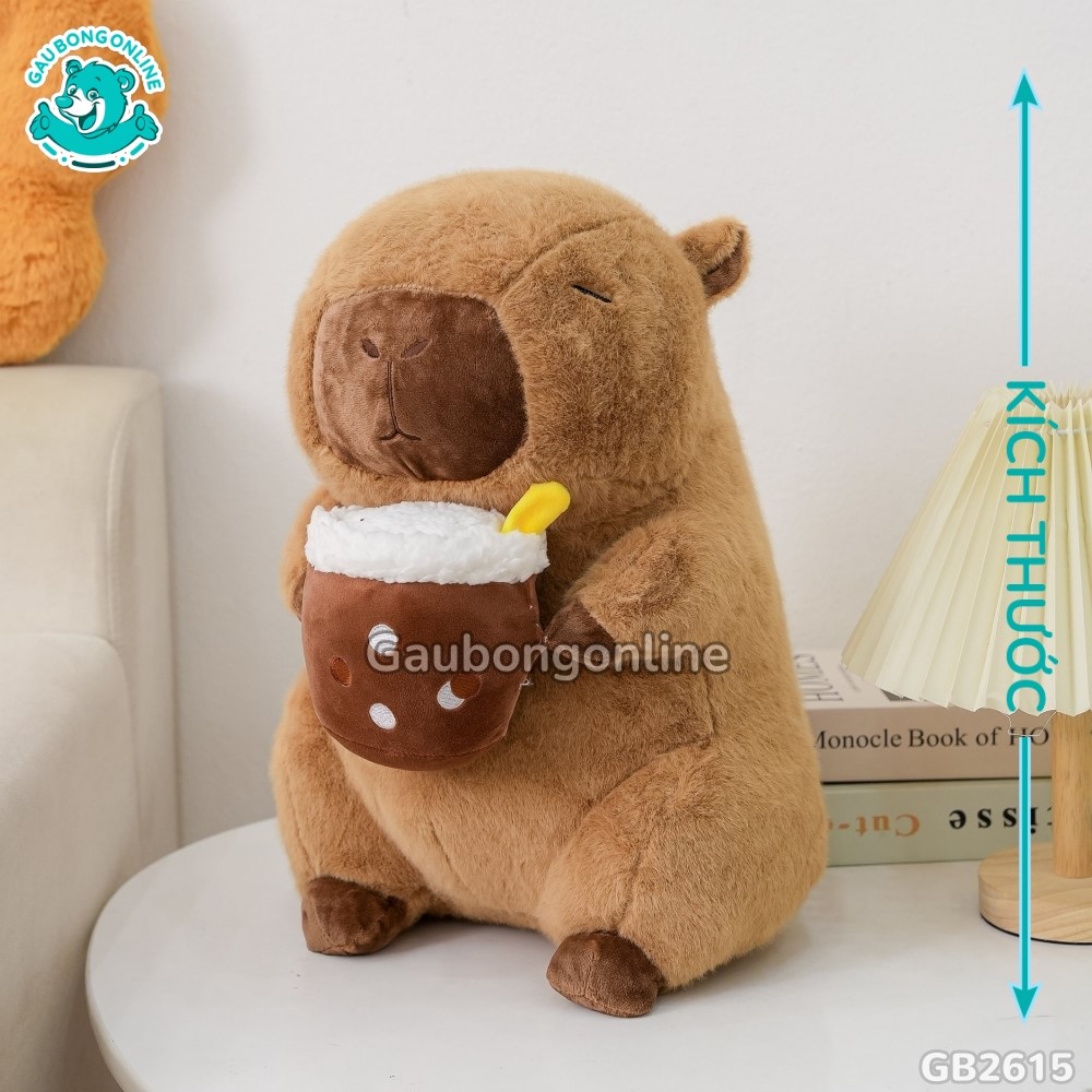 Cách đo kích thước của Chuột Capybara Ôm Trà Sữa