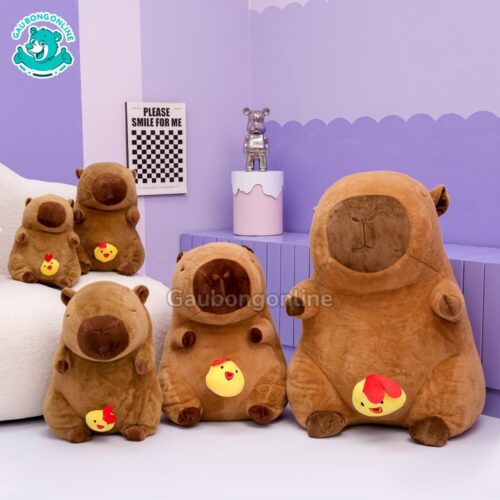 Chuột Capybara Rút Gà ngộ nghĩnh