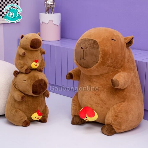 Chuột Capybara Rút Gà bông căng phồng, mềm mịn