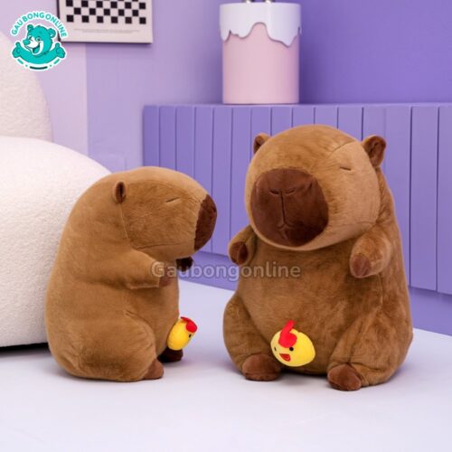 Chuột Capybara Rút Gà đường chỉ may chắc chắn, tỉ mỉ