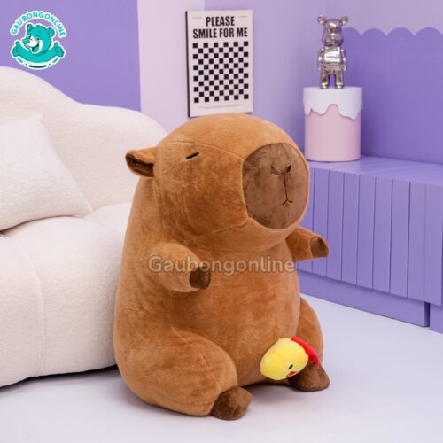 Chuột Capybara Rút Gà họa tiết gà vàng đáng yêu