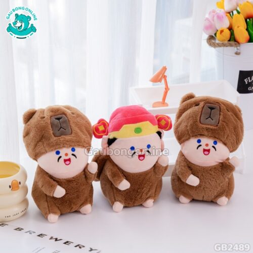 Chuột Capybara Thần Tài – linh vật may mắn cho bạn