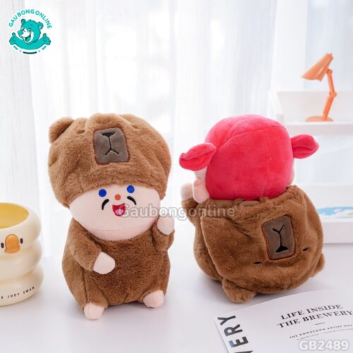 Chuột Capybara Thần Tài lông mềm mại, rất êm khi ôm