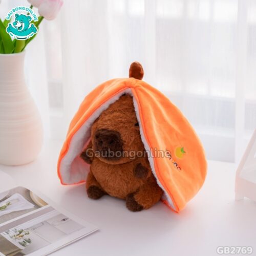 Capybara Trái Cây 2 In 1 – Quả Cam đã được bán tại Gấu Bông Online