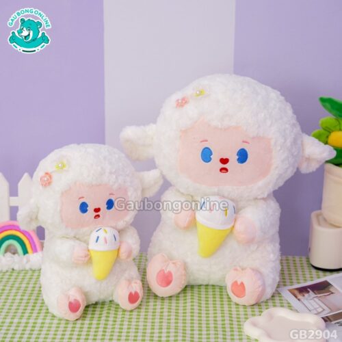 Cừu Xù Ôm Kem đa dạng kích thước