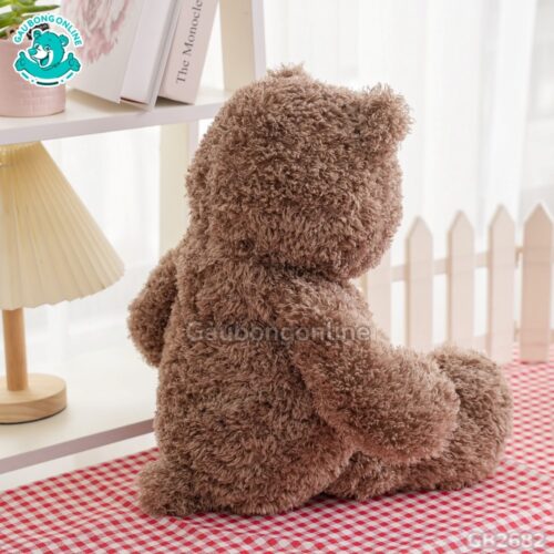 Gấu Lông Xù Mặt Quạo màu nâu