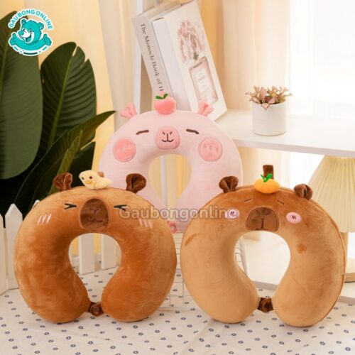 Gối Cổ Capybara đa dạng mẫu mã