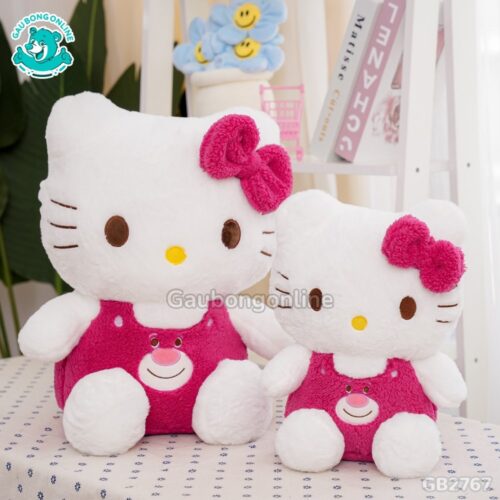 Kitty Mặc Yếm Lotso màu sắc tươi tắn