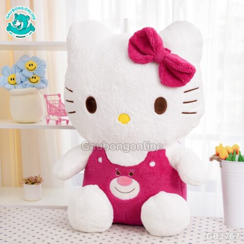 Kitty Mặc Yếm Lotso – quà tặng dễ thương cho bé yêu