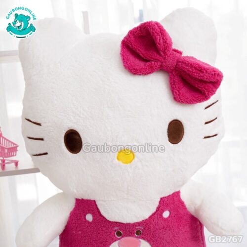 Kitty Mặc Yếm Lotso họa tiết đẹp mắt