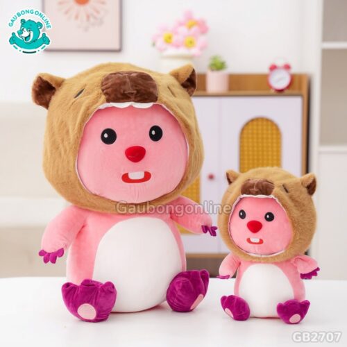 Loopy Cosplay Đội Mũ Capybara đáng yêu hết phần thiên hạ