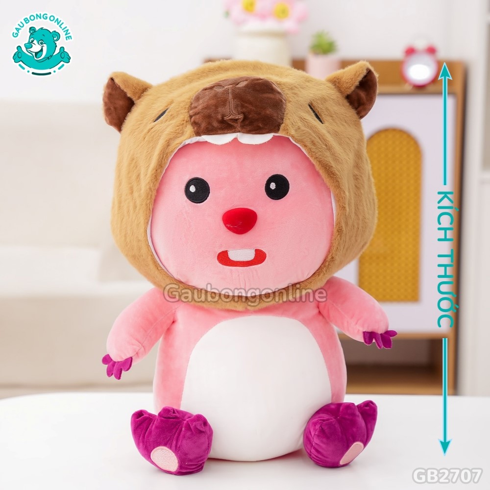 Cách đo kích thước của Loopy Cosplay Đội Mũ Capybara